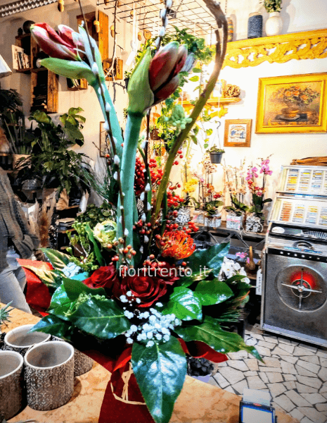 Mazzo di fiori invernale