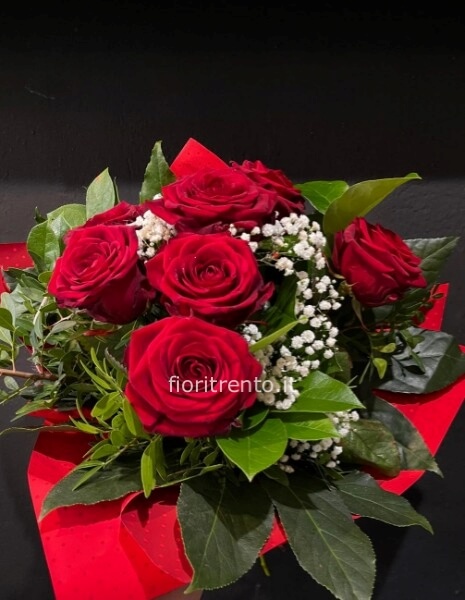 mazzo di rose rosse RED NAOMI SUPRA