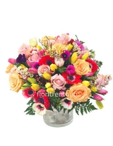 mazzo di fiori misti